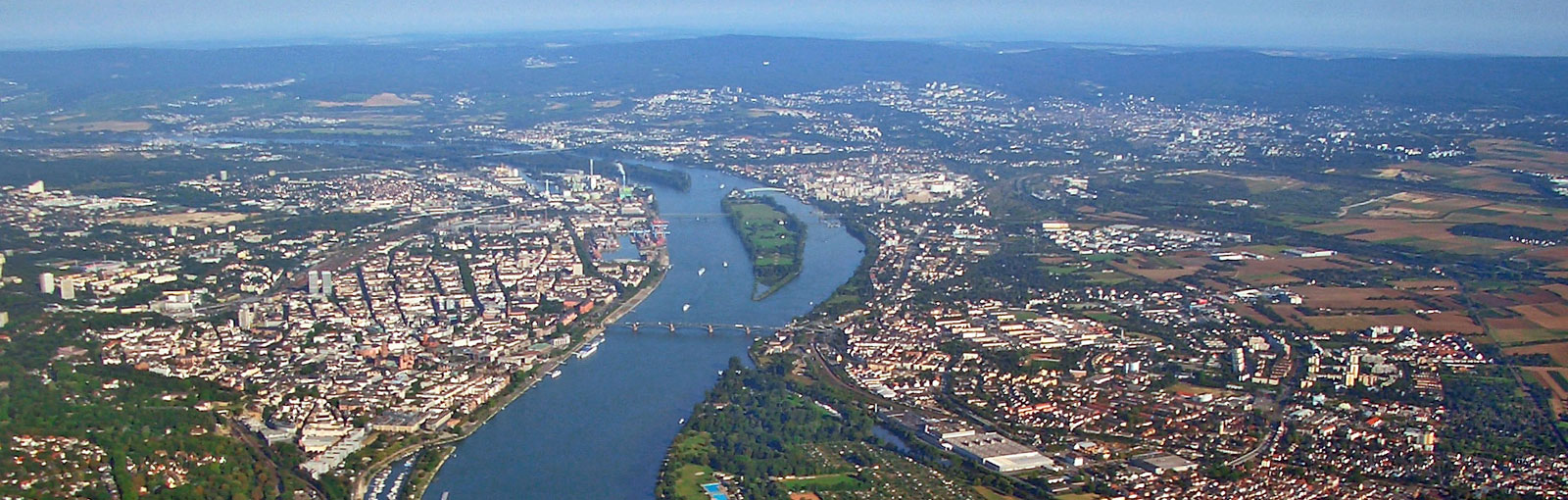 Mainz aus der Luft